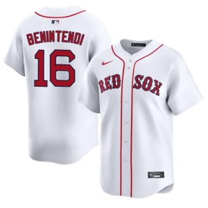 #16 Andrew Benintendi Boston Mens Baseball Limited Jersey - White