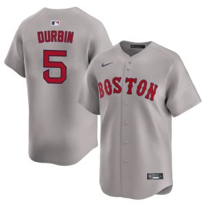 #5 Caleb Durbin BRS Men Baseball Game Jerseys - Gray
