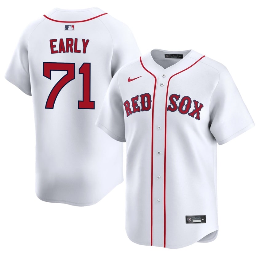 #71 Connelly Early BRS Mens Baseball Authentic Jersey - White