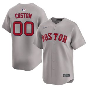 #00 Custom BRS Men Baseball Stitched Jersey - Gray