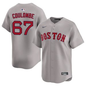 #67 Danny Coulombe BRS Men's Baseball MLB Jerseys - Gray