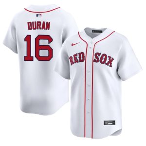 #16 Jarren Duran The Crimson Men Baseball 2026-27 Jerseys - White