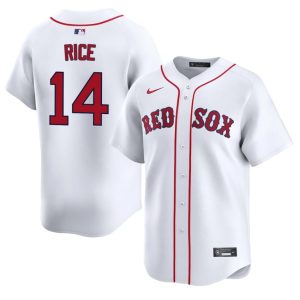 #14 Jim Rice Boston Mens Baseball Replica Jerseys - White