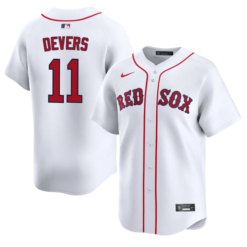 #11 Rafael Devers The Sawx Mens Baseball Game Jersey - White