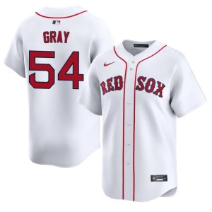 #54 Sonny Gray Red Sox Men's Baseball 2026-27 Jerseys - White
