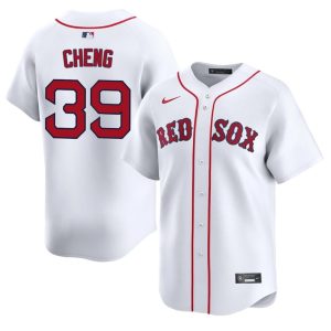 #39 Tsung-Che Cheng BOS Red Sox Men Baseball MLB Jerseys - White
