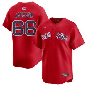 #66 Brayan Bello BOS Red Sox Men Baseball Official Jersey - Red