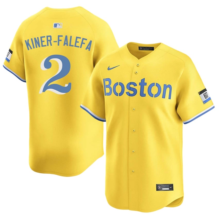 #2 Isiah Kiner-Falefa Carmine Hose Men Baseball Embroidery Jerseys - Gold