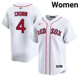 #4 Joe Cronin Boston Red Sox Women's Baseball Popular Jerseys - White