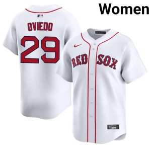 #29 Johan Oviedo Olde Towne Team Womens Baseball MLB Jersey - White
