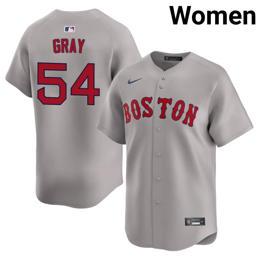 #54 Sonny Gray The Crimson Women Baseball Game Jerseys - Gray