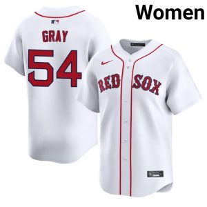 #54 Sonny Gray Red Sox Nation Women's Baseball New Jersey - White