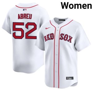 #52 Wilyer Abreu BRS Women Baseball Game Jersey - White