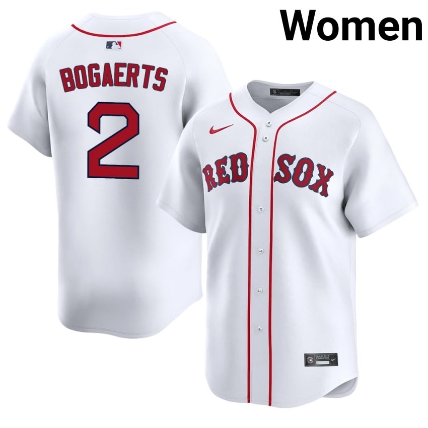 #2 Xander Bogaerts Boston Red Sox Women Baseball Game Jersey - White