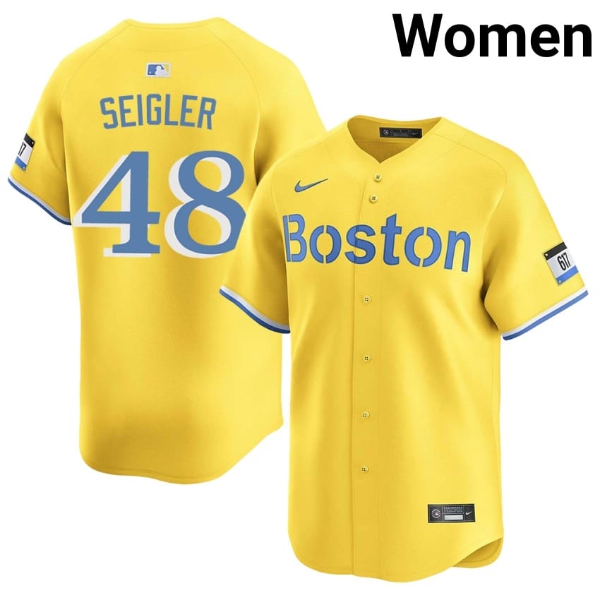 #48 Anthony Seigler Olde Towne Team Womens Baseball Popular Jerseys - Gold