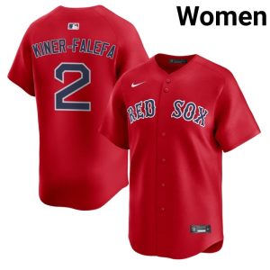 #2 Isiah Kiner-Falefa BOS Women's Baseball Embroidery Jerseys - Red