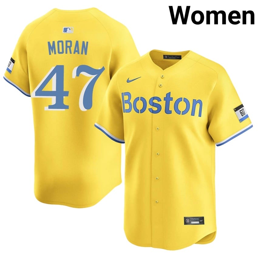 #47 Jovani Moran Olde Towne Team Women Baseball Official Jerseys - Gold