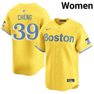 #39 Tsung-Che Cheng BRS Womens Baseball 2026 Jerseys - Gold