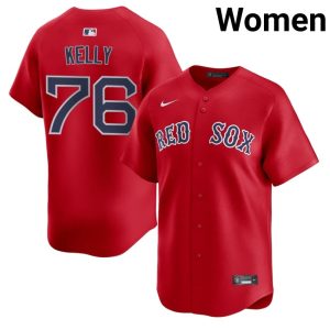 #76 Zack Kelly Olde Towne Team Women Baseball Authentic Jerseys - Red
