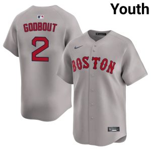 #2 Henry Godbout BRS Youth Baseball MLB Jersey - Gray