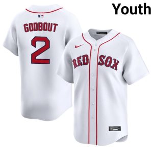 #2 Henry Godbout Carmine Hose Youth Baseball 2026 Jersey - White
