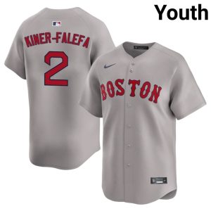 #2 Isiah Kiner-Falefa Olde Towne Team Youth Baseball New Jersey - Gray