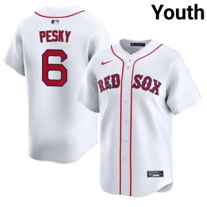 #6 Johnny Pesky BoSox Youth Baseball 2026-27 Jersey - White