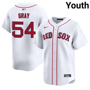 #54 Sonny Gray The Sawx Youth Baseball New Jerseys - White