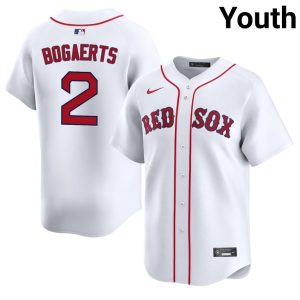 #2 Xander Bogaerts The Sox Youth Baseball Player Jerseys - White