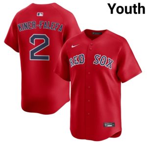#2 Isiah Kiner-Falefa The Crimson Youth Baseball Limited Jersey - Red