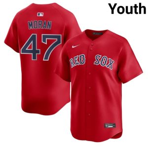 #47 Jovani Moran The Sawx Youth Baseball 2026-27 Jerseys - Red